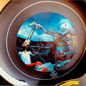 NECA Nightmare Before Christmas Jack 10th Anniversary Commemorative Plate 2003